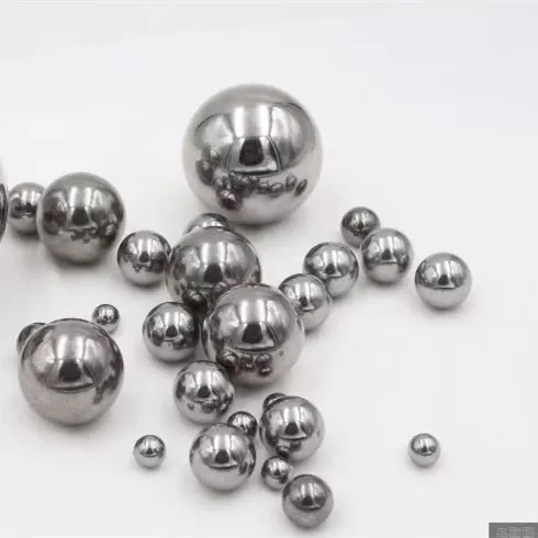 Grande Alta precisión Pequeño 6,35 mm AISI 304 316 420 440 Esmalte de uñas Cojinete sólido Cromo Carbono Acero inoxidable Válvula de limpieza giratoria Bolas de acero