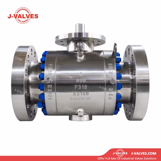 Bola de válvula de piezas de bola de muñón API 6D